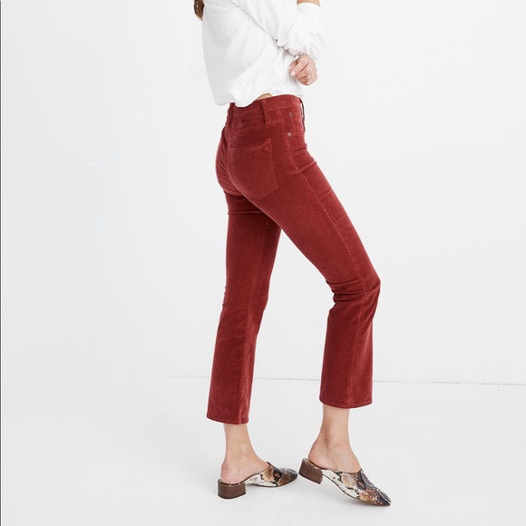 Madewell Cali Demi-Boot Jeans in Corduroy: Button-Front Edition - Picture 2 of 7